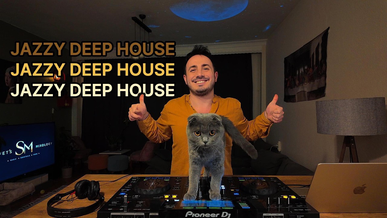Late Night Jazzy Deep House 🌙 | Smooth Piano, Rhodes & Lounge Vibes &bull; B2B Nyx 🐾