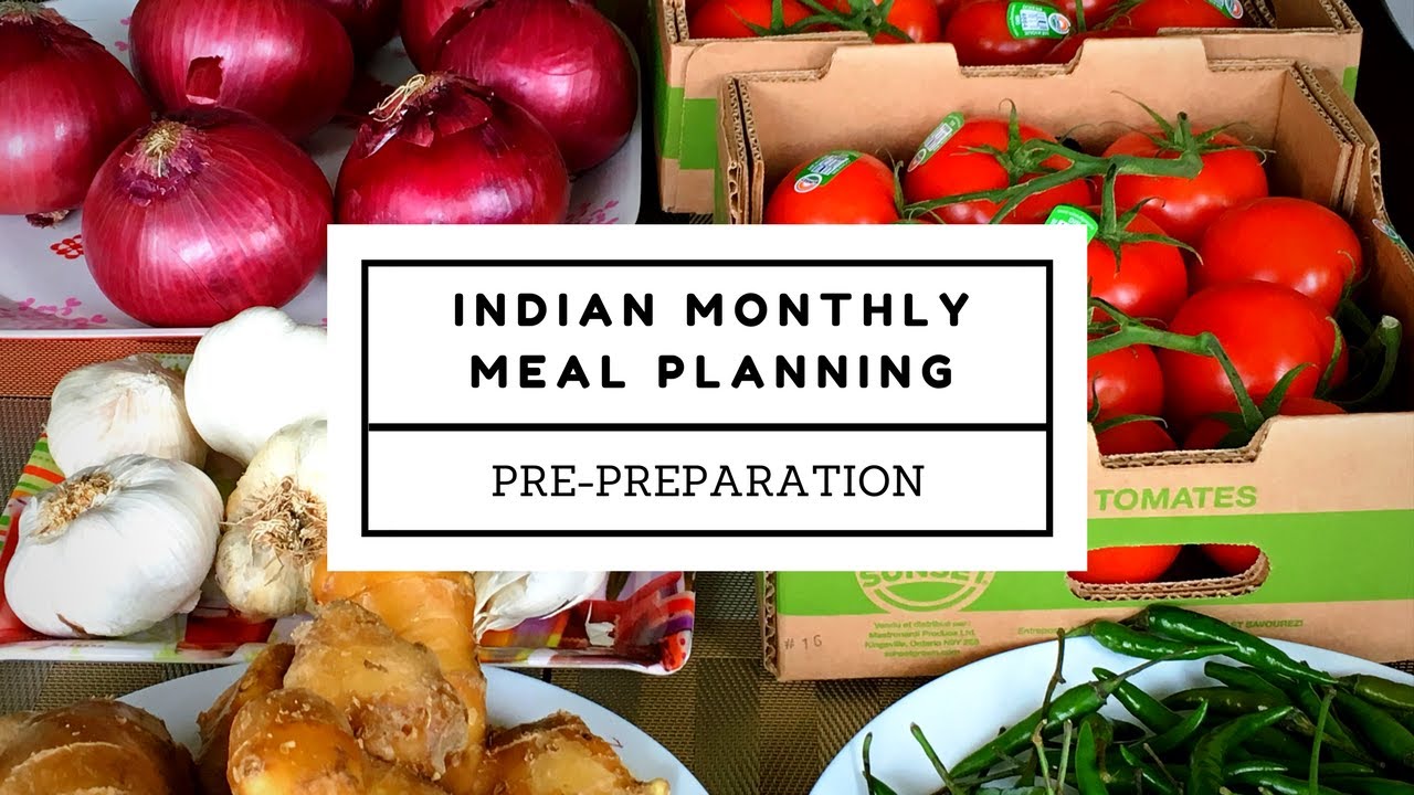 Indian Meal Planning/pre-preparation for months Part 1/ Save time, money, effort|Poonam's Kitchen