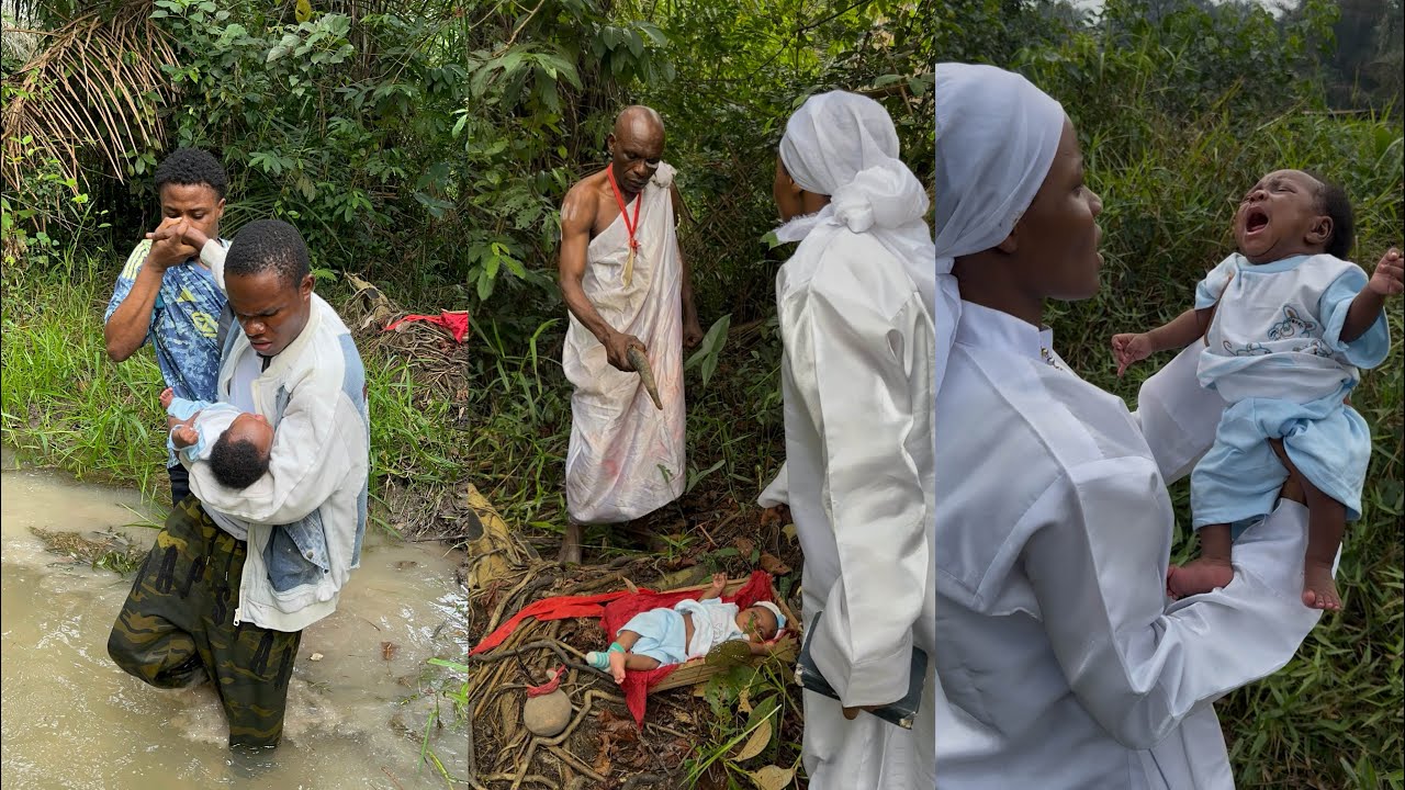 UNBELIEVABLE GOD PROPHETESS PROPHETESS TO RESCUE A 1 MONTH OLD BABY FROM EVIL RITUALIST MEMBERS 