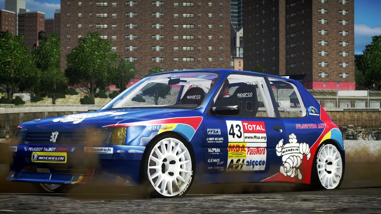GTA IV Peugeot 205 Maxi and 205 T16 Crash Testing HD