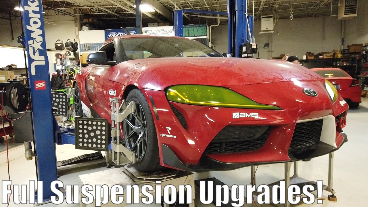 A90 Supra Full Suspension Upgrades with TF Works! Project TA90 #15