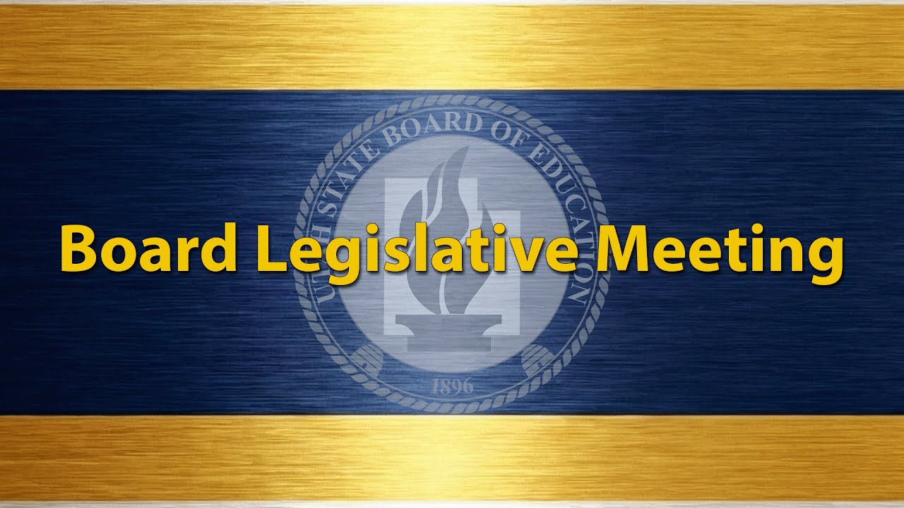 2026-02-26 | Board Legislative Meeting | USBE