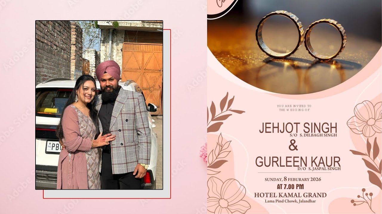 Ring Ceremony Of Jehjot Singh &  Gurleen Kaur