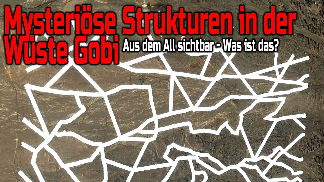 Mysteri&ouml;se Struktur in der W&uuml;ste Gobi - Was ist das?
