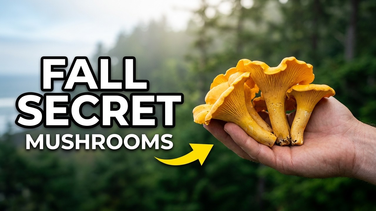 Washington Coast's BEST Kept Secret for FALL MUSHROOM FORAGING