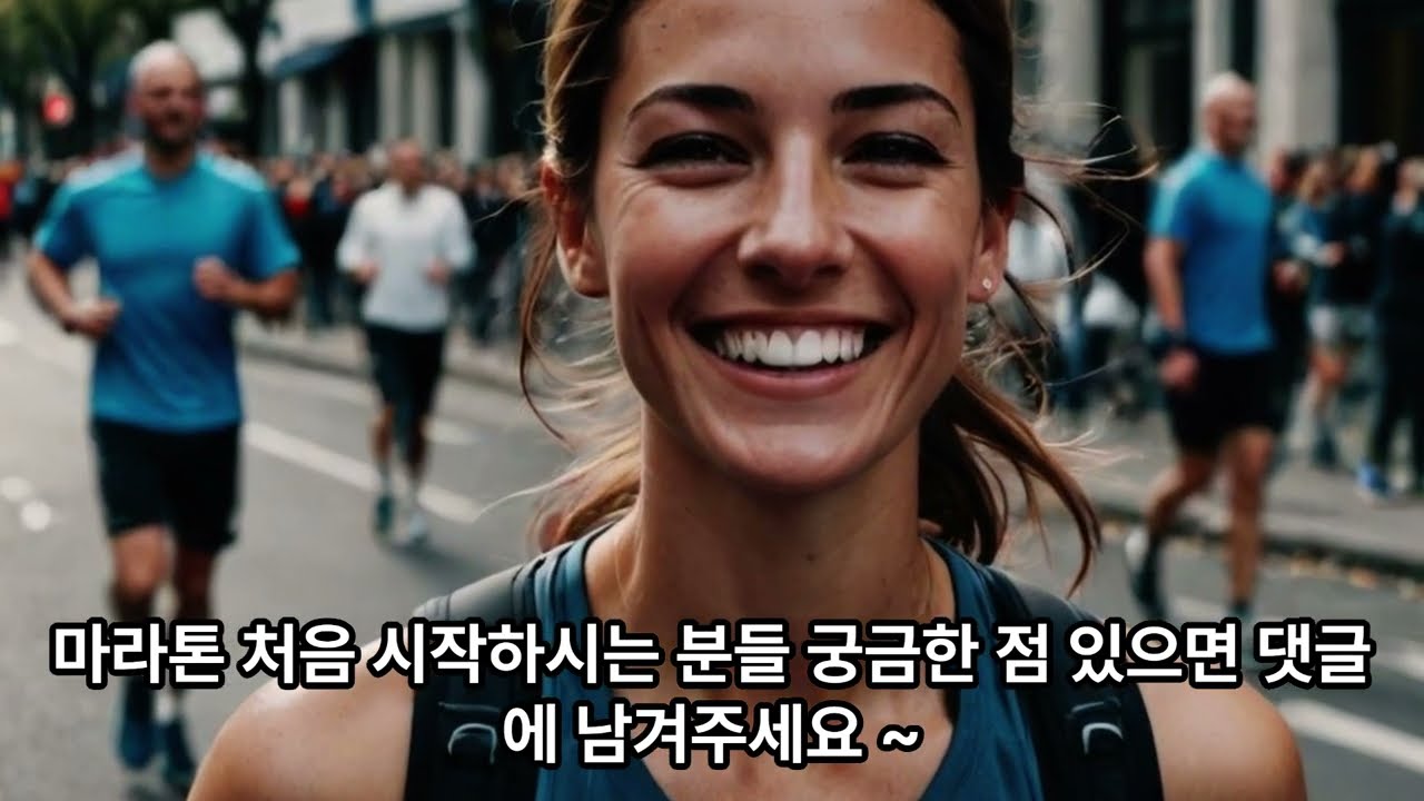 마라톤 입문 런린이를 위한 러닝자세, 호흡법, 준비운동