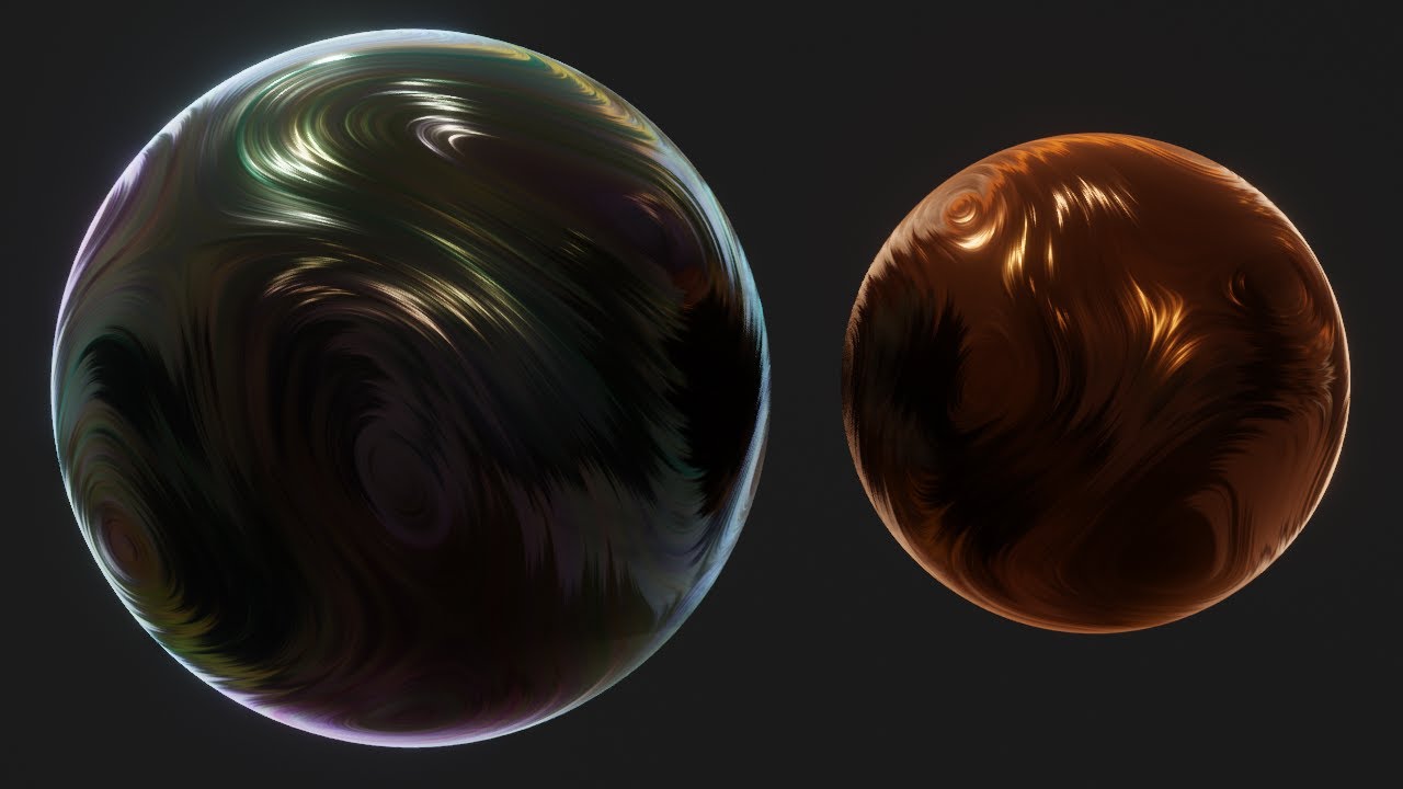 How to make Oil Spill Materials in Blender!