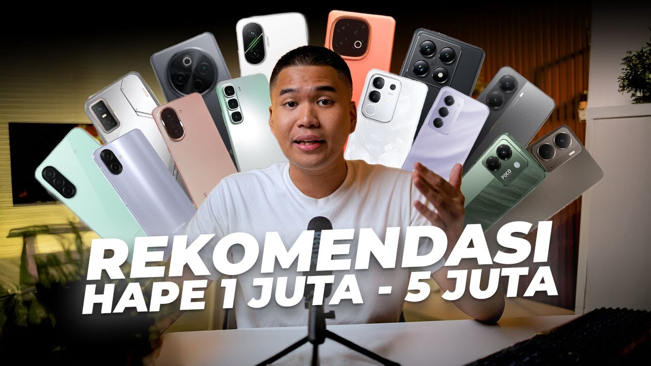 Rekomendasi smartphone harga 1-5 jutaan menuju akhir tahun! #1