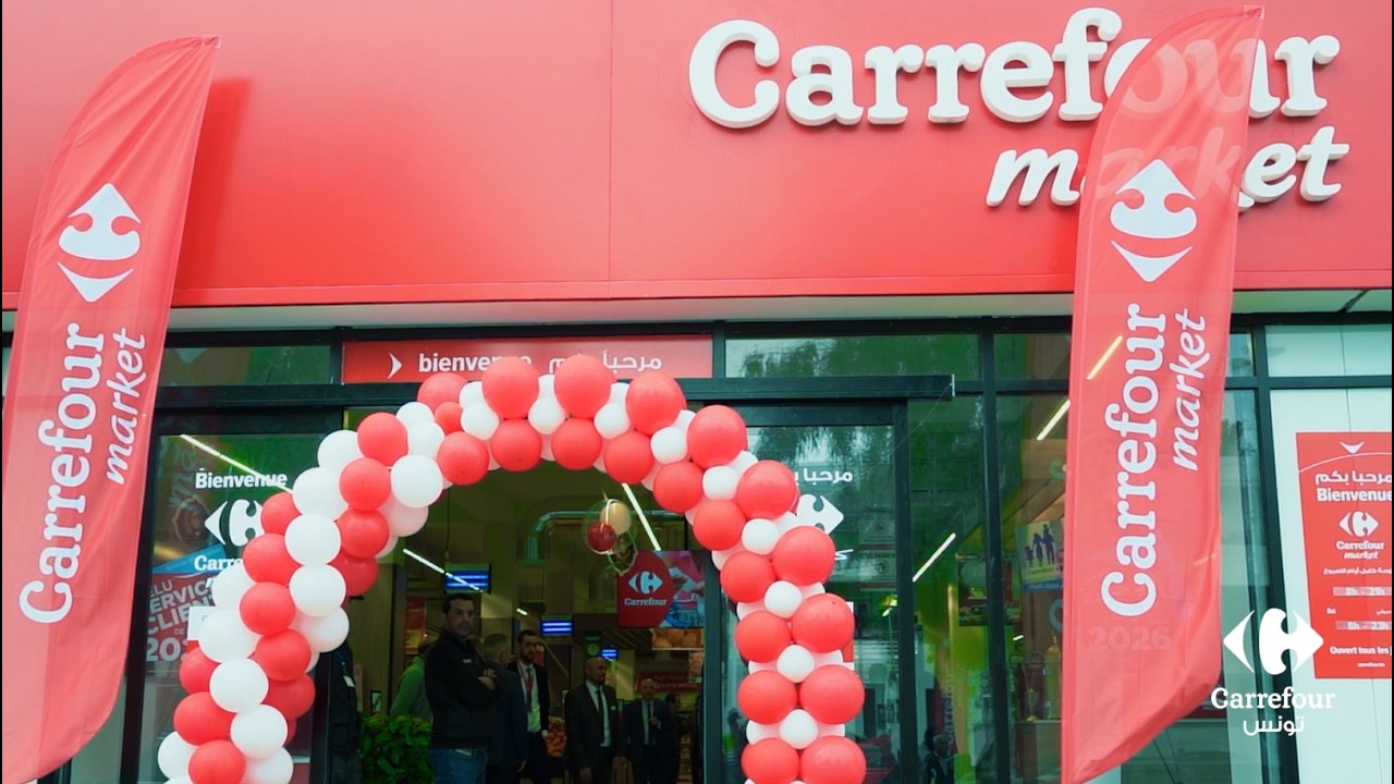 افتتاح Carrefour Market دار فضال كان البارح في أجواء استثنائية وفرحة كبيرة باستقبال الحرفاء 😍
