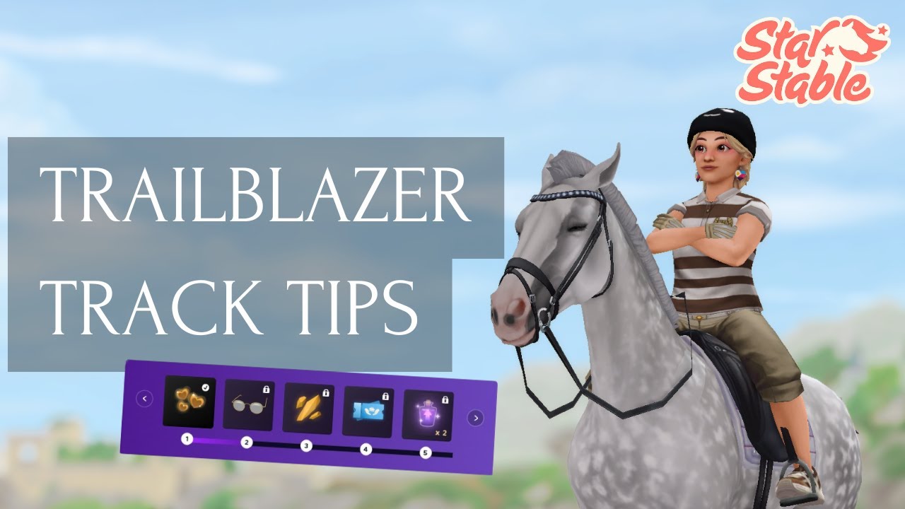 Trailblazer Track points fast and easy || Star Stable Online