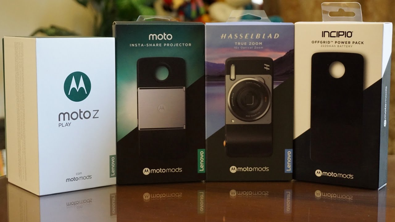 Moto Z Play + Moto Mods Unboxing - El smartphone modular con la mejor batería de Motorola (Perú)
