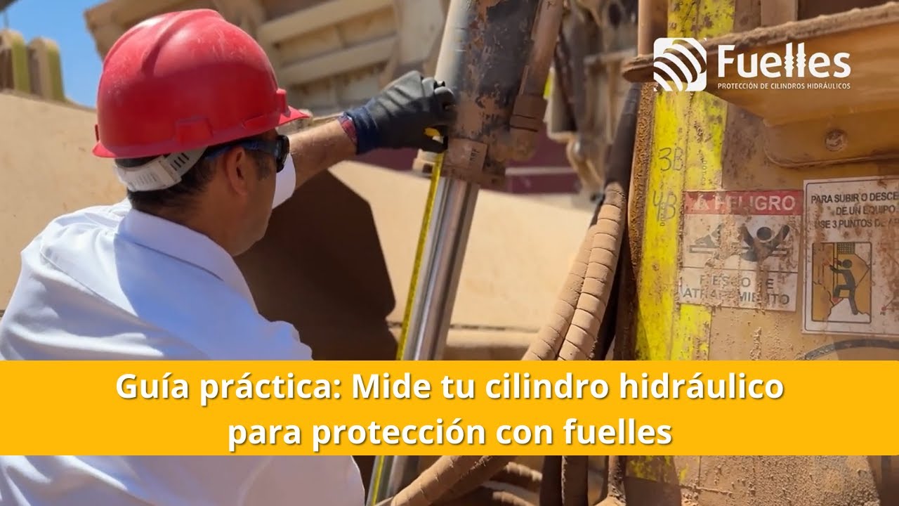 Cómo medir tu cilindro hidráulico para instalar un fuelle correctamente 🛠️ | Fuelles.cl