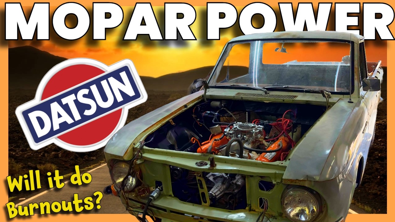 Can I Stuff a Mopar V8 Into a Datsun in 3 Days?