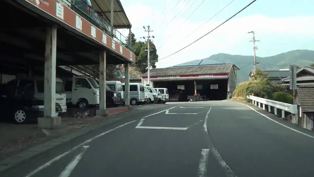 高知県道287号線　　高知県土佐市・高岡