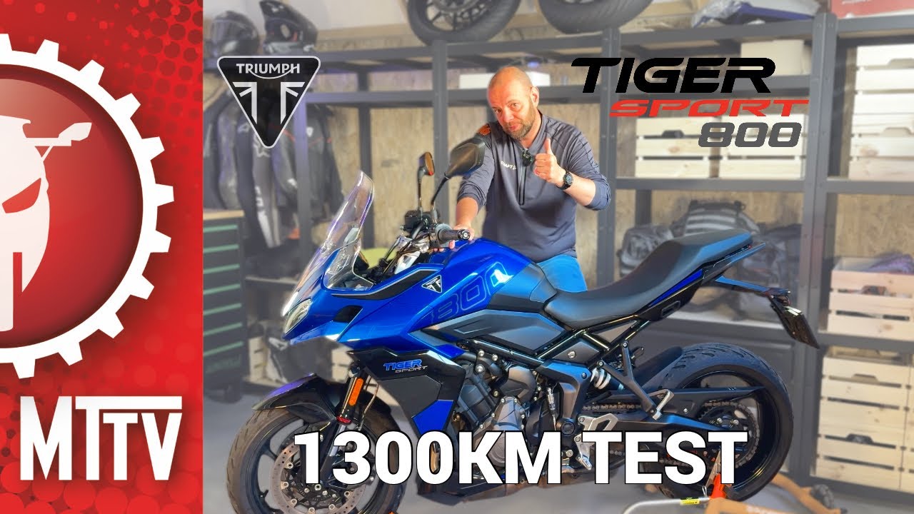 TRIUMPH TIGER SPORT 800 REVIEW | MOTOR TEST TV 2025 | OP PAD MET DEZE HEERLIJKE SPORT-TOURMOTOR