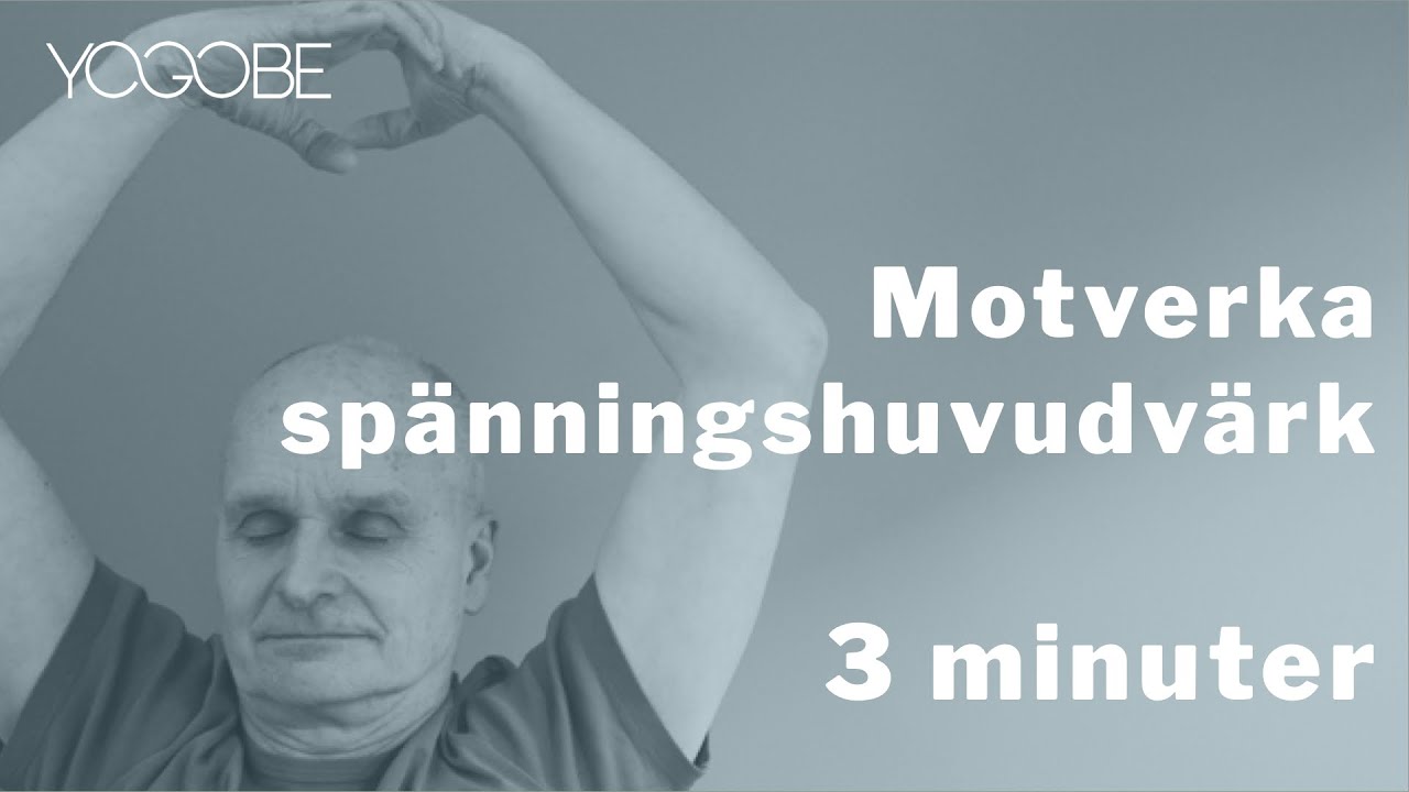 Motverka spänningshuvudvärk på 3 minuter