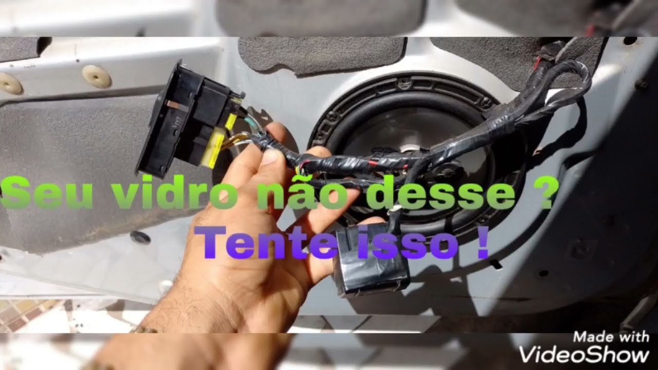 🚗 vidro n&atilde;o desse nem sobe ? Tente isso ! Ford Fiesta