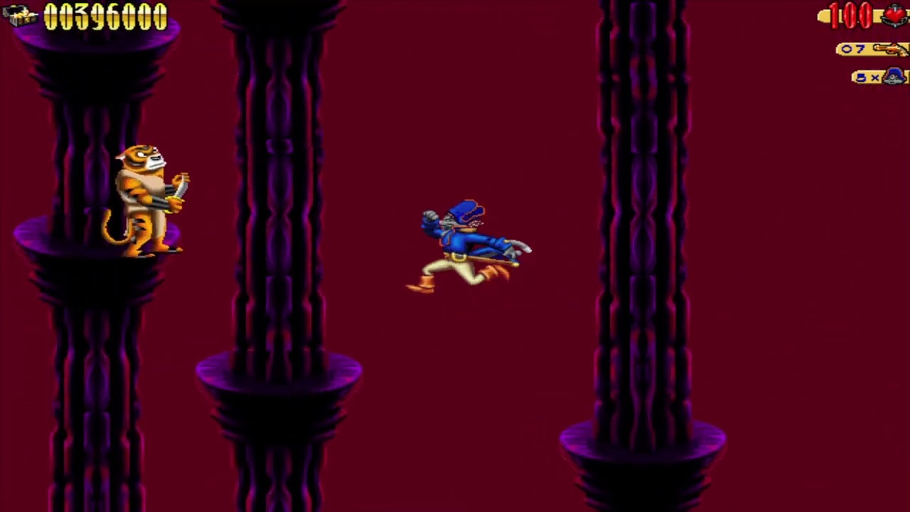 Captain Claw - Level 14 (custom level) Column Perfect Score