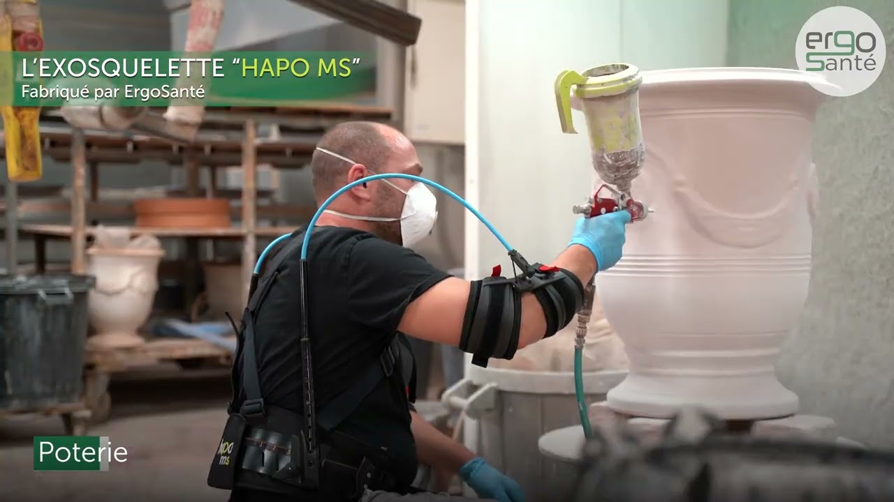 ErgoSanté, concepteur, fabriquant et distributeur d'exosquelettes