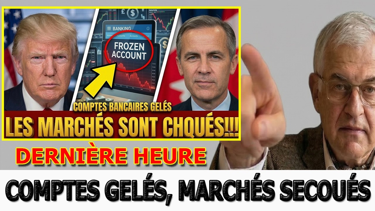 Trump gèle des comptes bancaires canadiens : la riposte de Carney secoue les marches