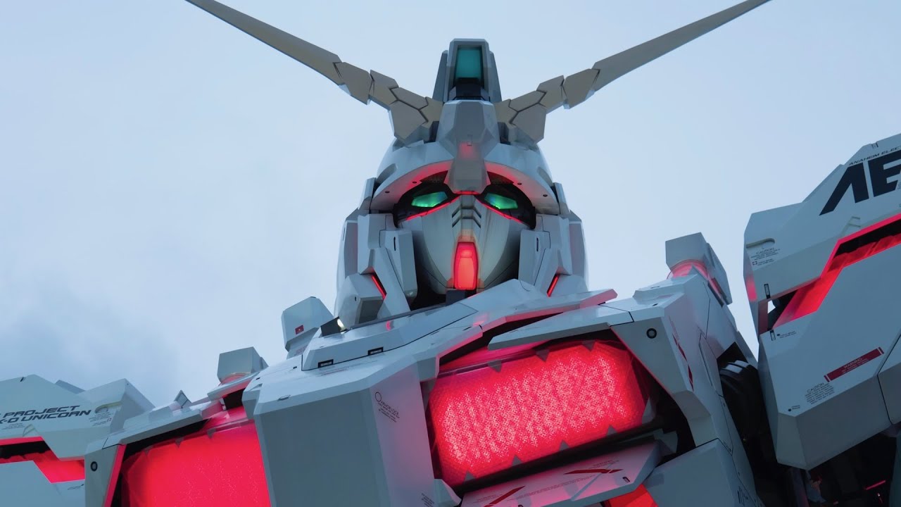 Il grande Gundam di Odaiba