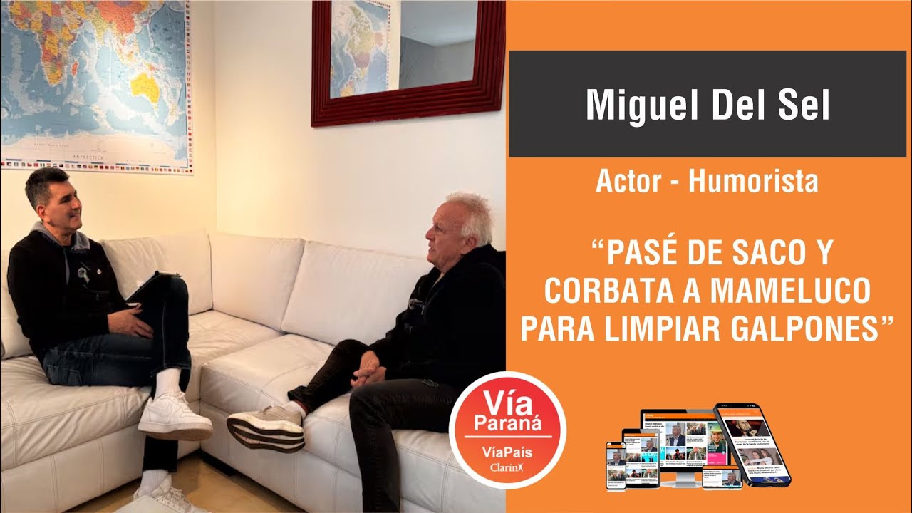 Miguel Del Sel: visitamos su casa en Santa Fe