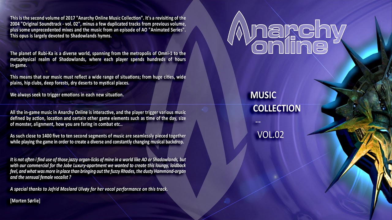 Anarchy Online Music Collection Vol. 02