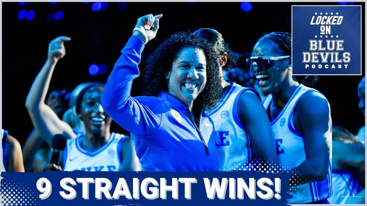 STREAK: Duke Women's Basketball Keeps WINNING & Sits Atop The ACC | Duke Blue Devils Podcast
