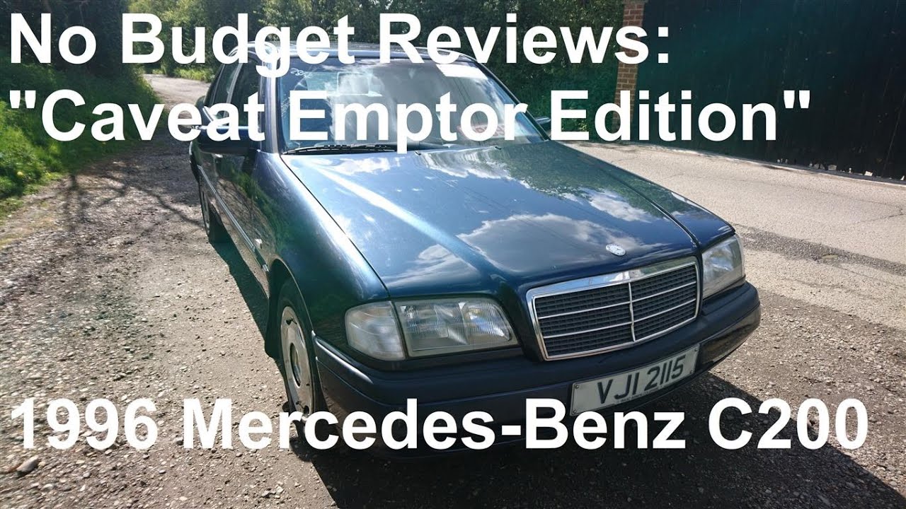No Budget Reviews (Caveat Emptor Edition): 1996 Mercedes-Benz C200 Classic Manual (W202)