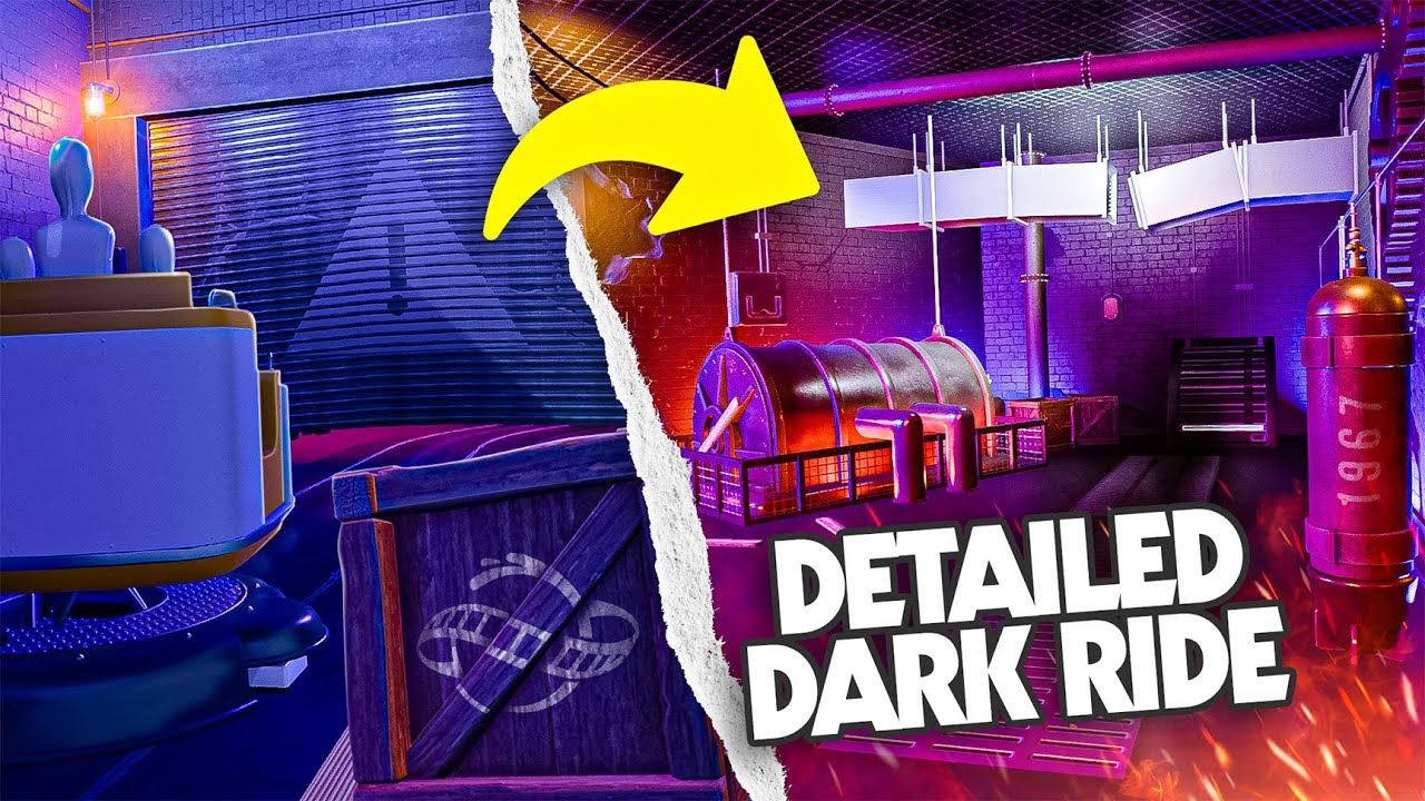 Building A HUGE DETAILED Dark Ride In Planet Coaster 2!