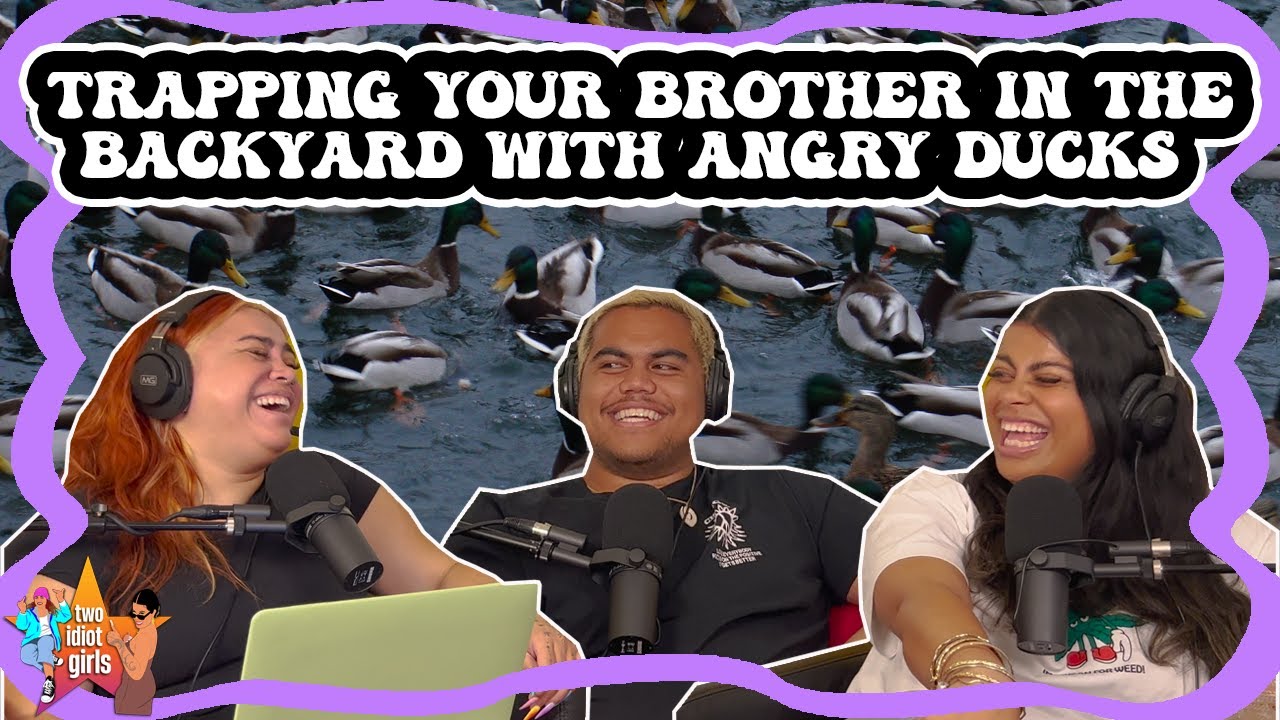 Trapping Your Brother in the Backyard with Angry Ducks