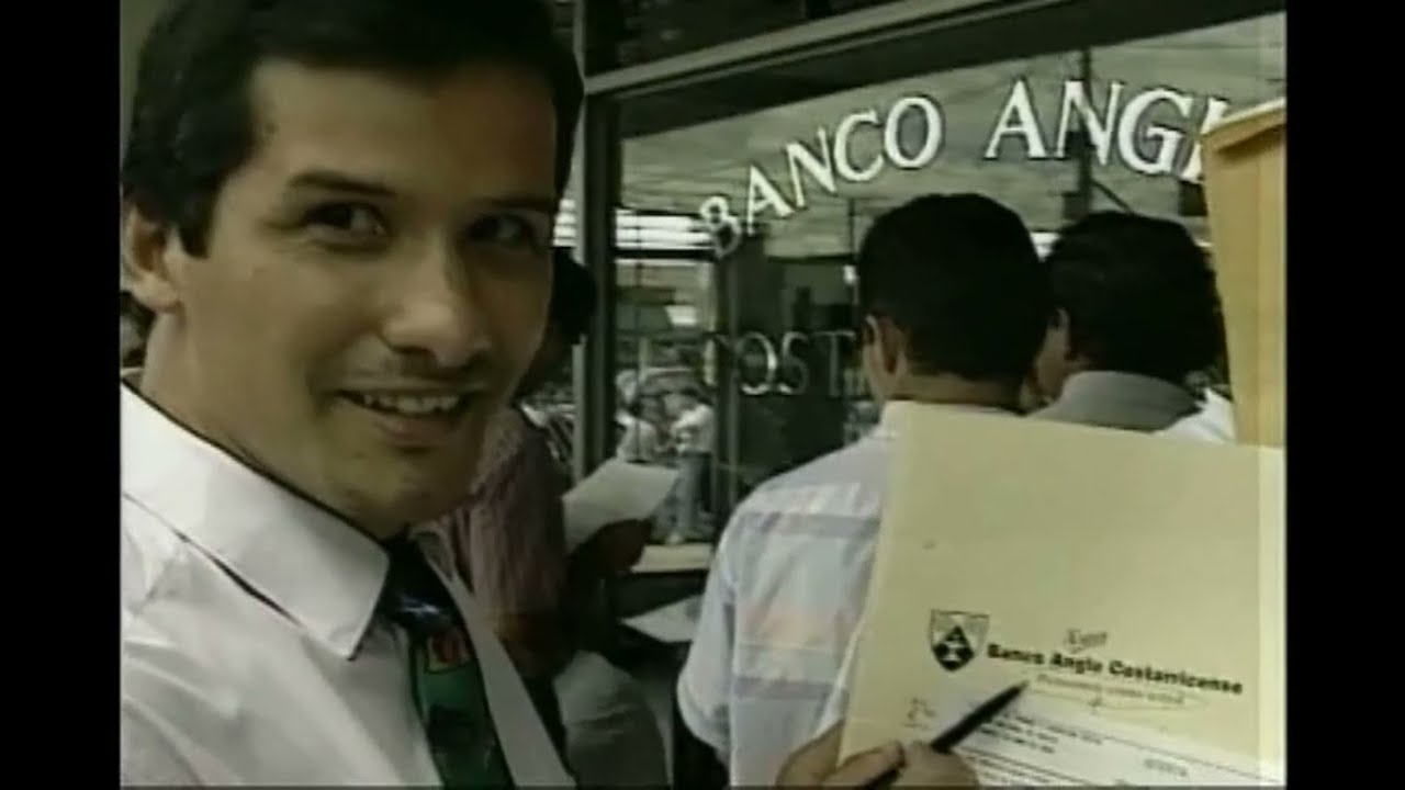 Cierre del Banco Anglo Costarricense (BAC). Septiembre 1994.