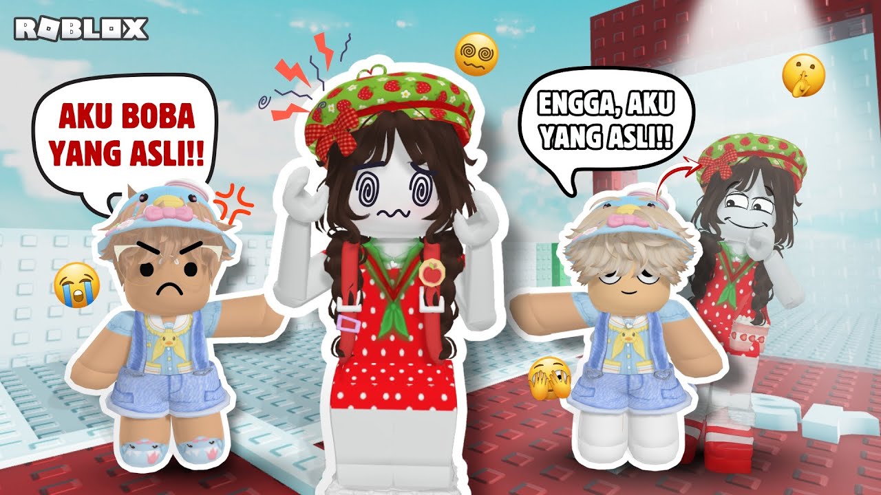 BOBA PUNYA KEMBARAN?! AKU MENYAMAR JADI BOBA PALSU⁉️😂 ‪@Bobarose19 I Roblox Indonesia