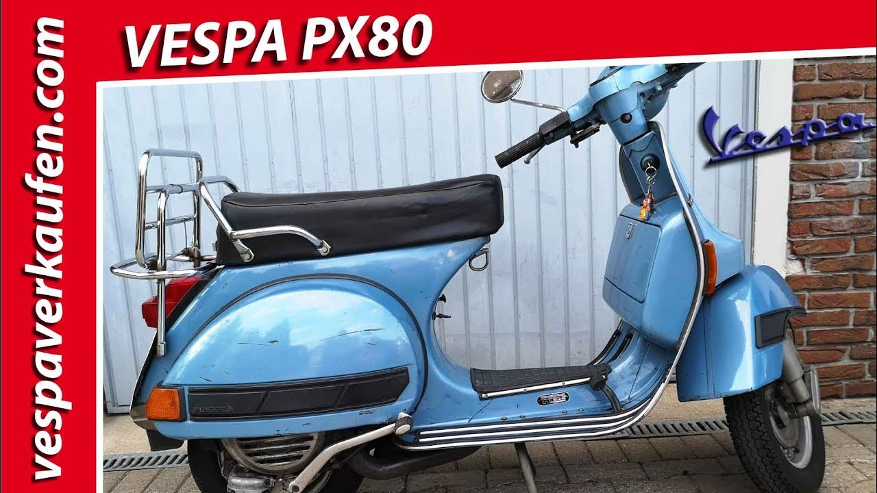 Vespa PX80 zu verkaufen ▶ Bj  1982 ▶ V8X1T ▶ZUM SELBER HERRICHTEN  ▶  INFO-BOX▼↓ ↓