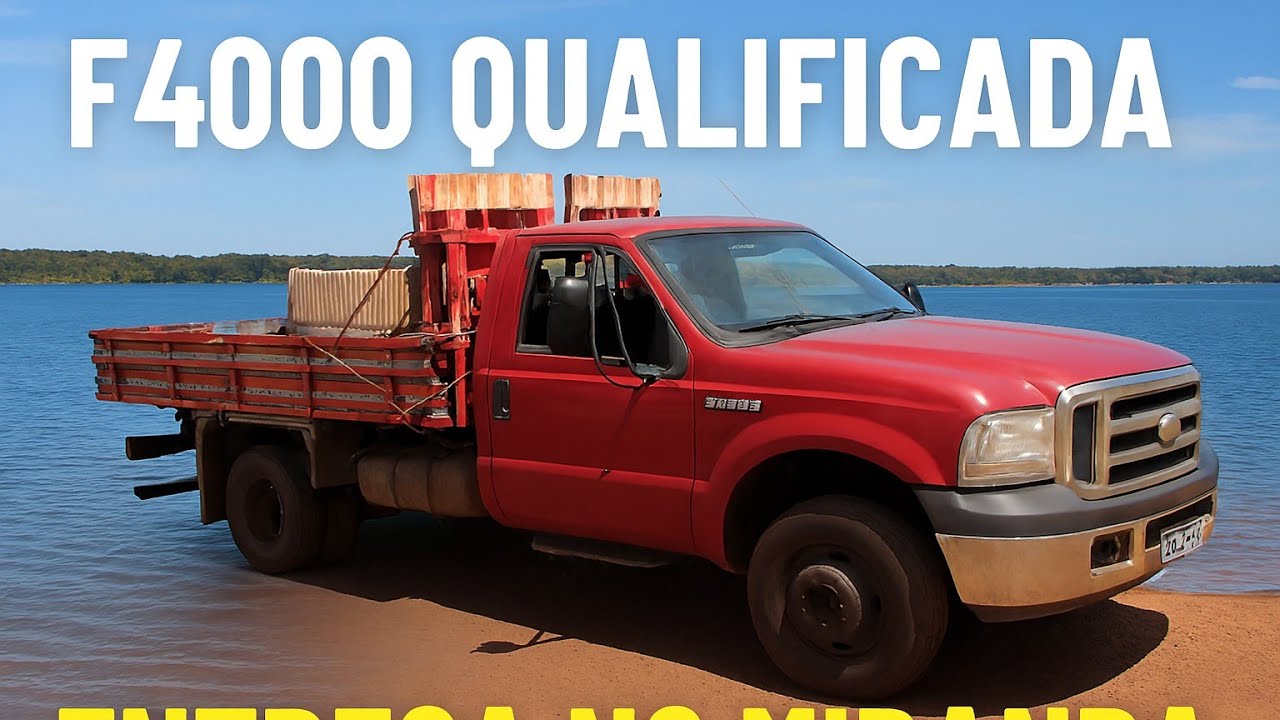 F4000 qualificada entrega no Miranda (Deixem seu like e a cidade de onde vocês estão assistindo)