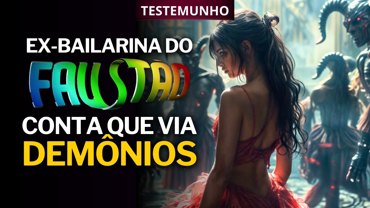 EX-BAILARINA DO FAUSTÃO CONTA QUE ERA ATORMENTADA POR DEMÔNIOS | Testemunho  Cristão |