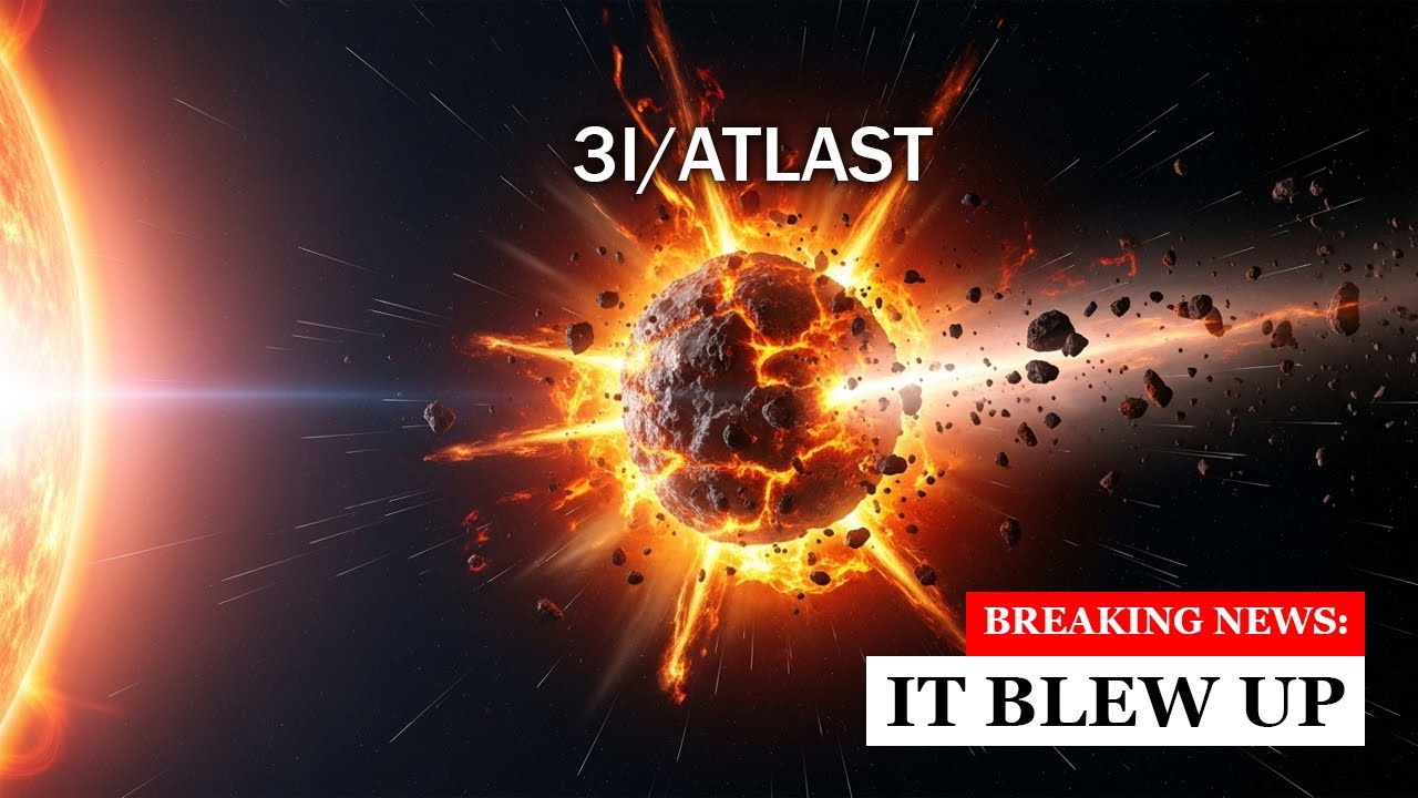 Interstellar Object 3I/ATLAS EXPLODED at Perihelion - Scientists Can’t Explain WHY