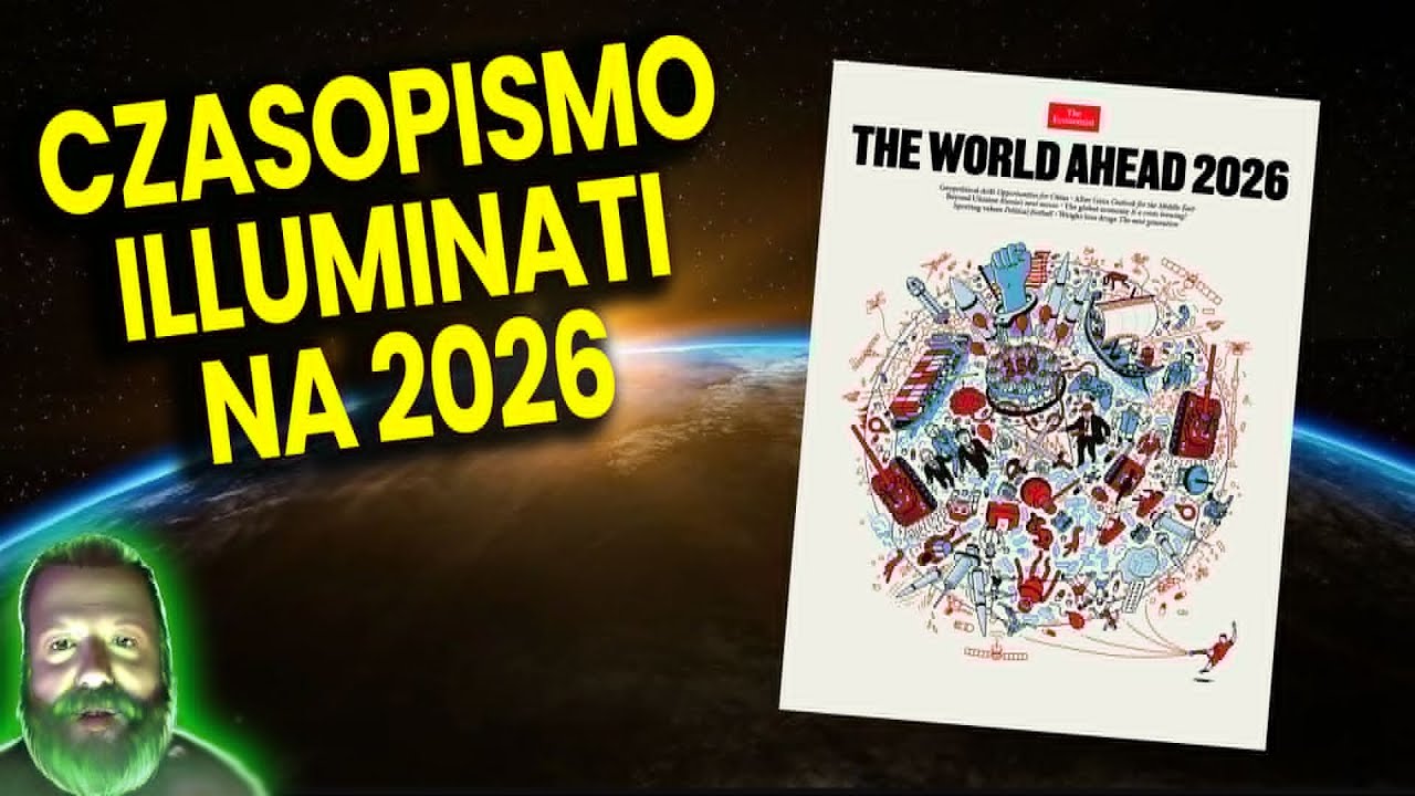 Czasopismo Illuminati Daje Niesamowitą Przepowiednię na 2026! Okładka The Economist - Analiza Ator
