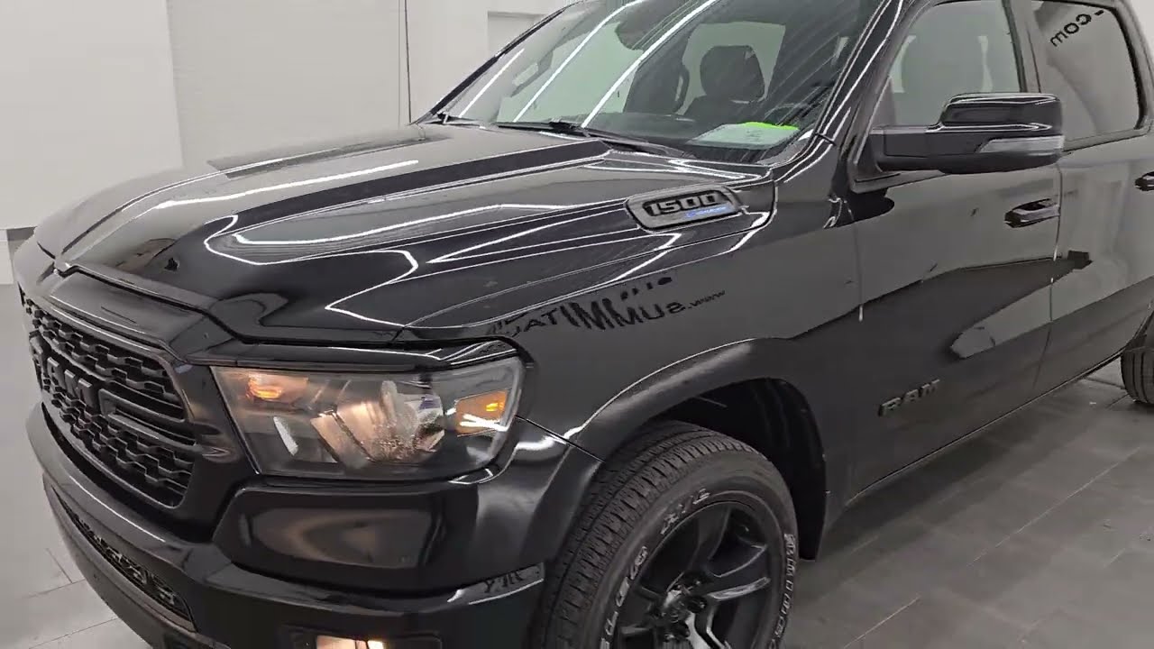 2023 RAM 1500 BIG HORN LEVEL B NIGHT HEMI 4K WALKAROUND 16256Z