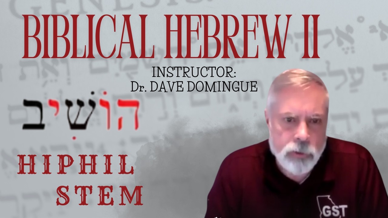 Hiphil Hebrew Verbs Explained: The Causative Stem and the Faith of Abraham (Genesis 15:6)