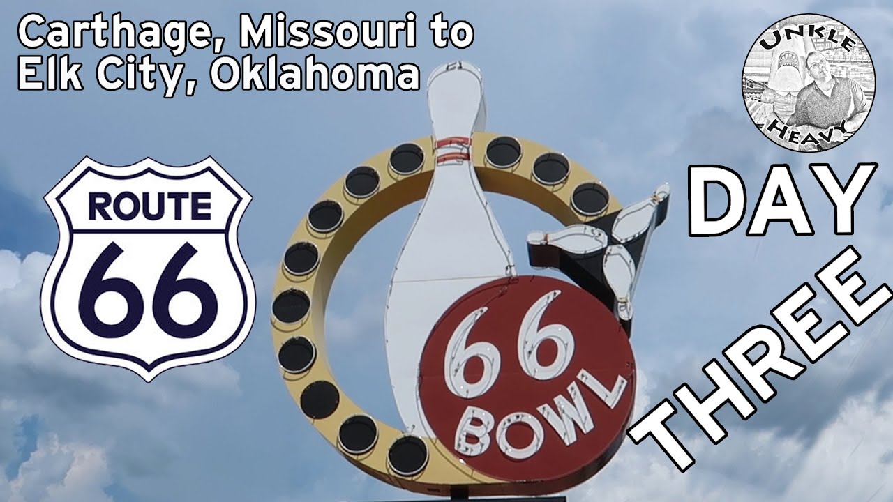Route 66 Start to Finish – Full Road Trip – Day Three – Carthage, Missouri to Elk City, Oklahoma