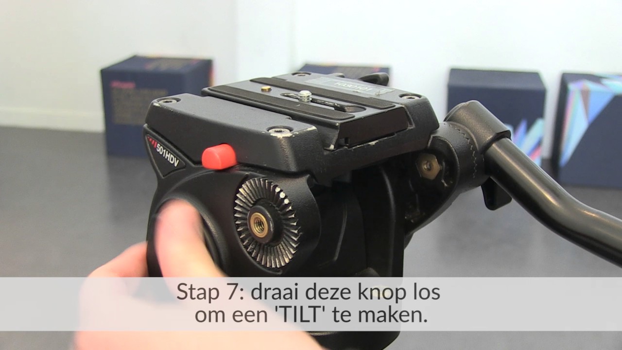Tutorial Manfrotto statief