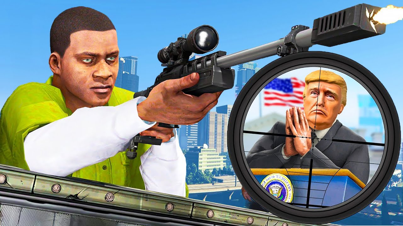 De PRESIDENT Doden In GTA 5!
