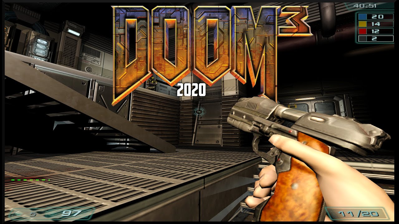 Doom 3 Multiplayer 2020 First Time Online | 4K