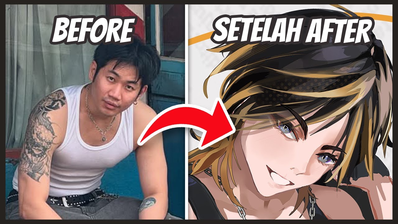 Proses Youtuber jadi Vtuber