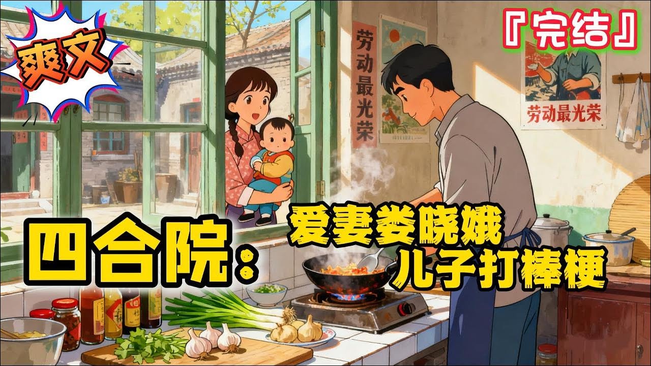 完结《四合院：爱妻娄晓娥，儿子打棒梗》【日常琐事+生活味+偏拉扯+非单打独斗+人生百态】农村来的孩子，三代贫农的身份被娄家看上，娄晓娥嫁给了林晓光… #爽文 #小说 #年代 #四合院 #穿越 #系统