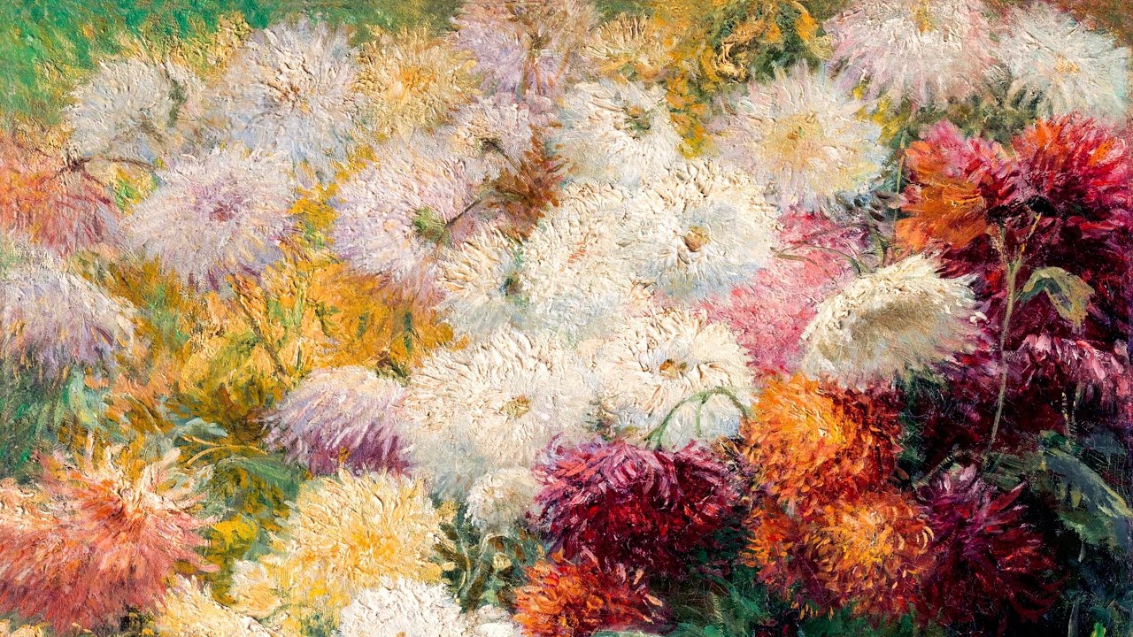 FRAME TV → ART 🌼 Chrysanthemums 4K (2H)