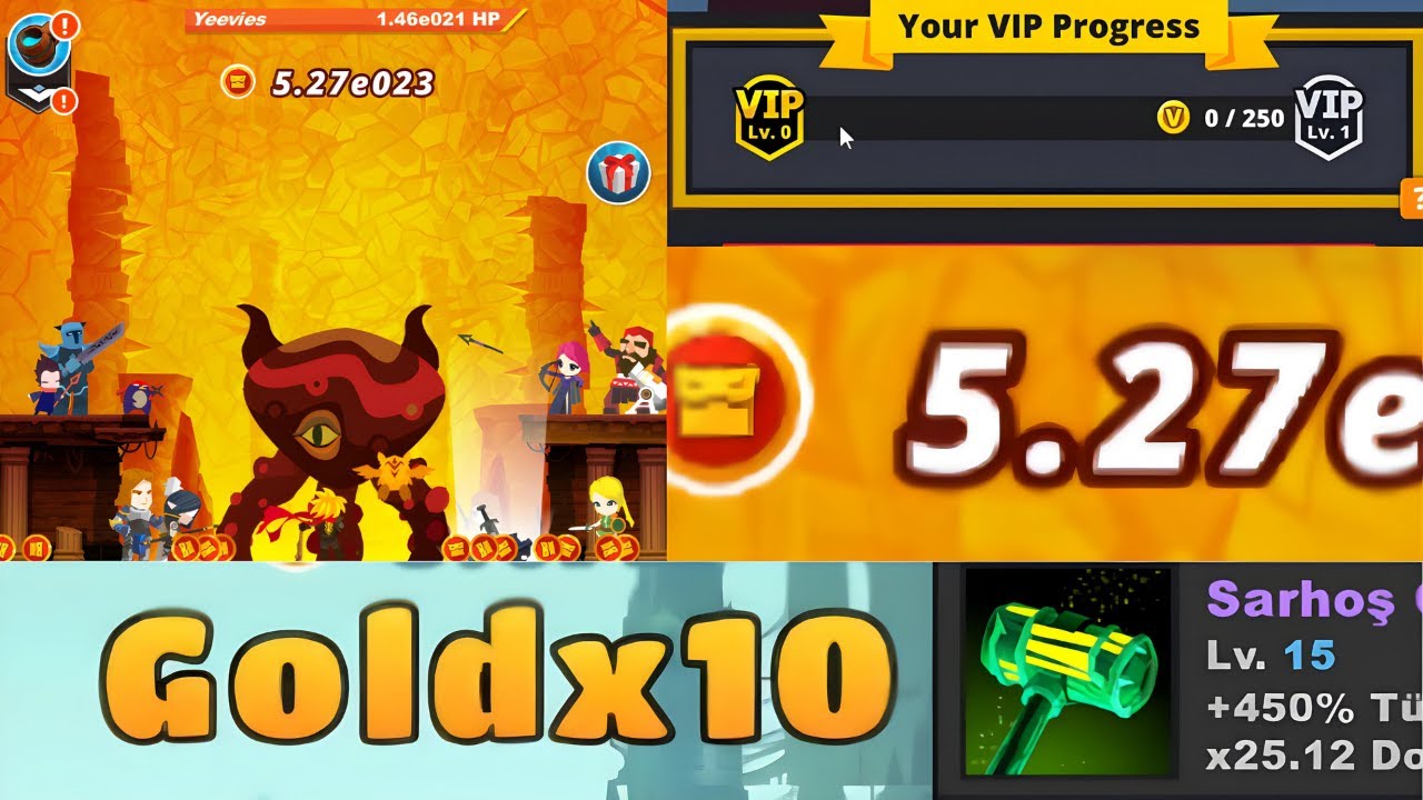 Tap Titans 2 6.11.1 MOD APK |FREE|  UNLIMITED GOLD -  VIP - MANA - AUTO BUY