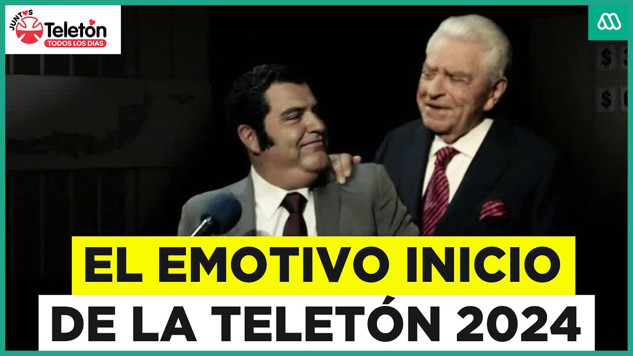 Don Francisco se reencuentra con su yo del pasado: Emotivo inicio de la Teletón 2024