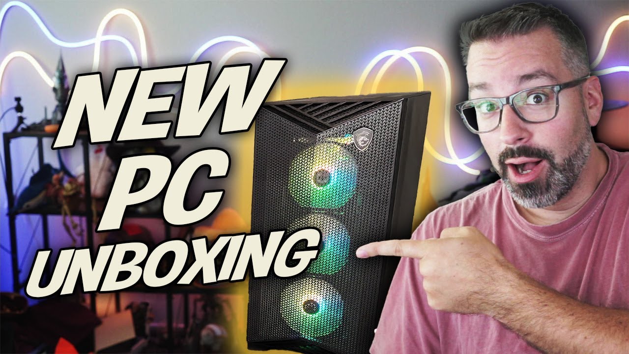 A NEW PC IS HERE!🖥️👀 (MSI Aegis ZS2 Unboxing/Overview)